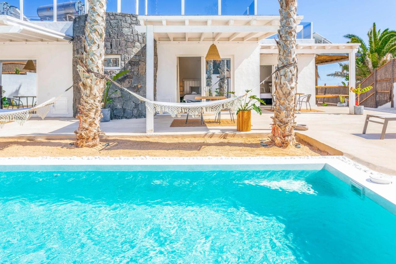 Boutique Beach Villa By Lanzarote Retreats - Private Pool - 1 Min Walk To Sea Pool Charco del Palo Exteriér fotografie